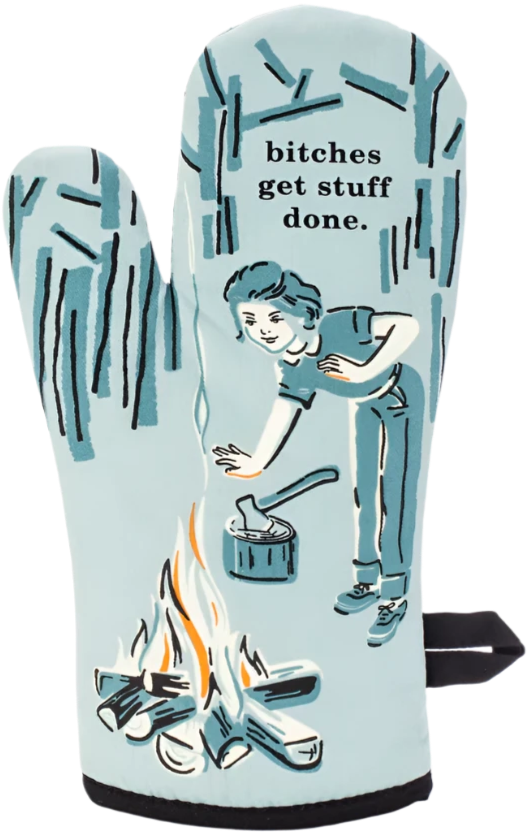 Get Stuff Done Oven Mitt