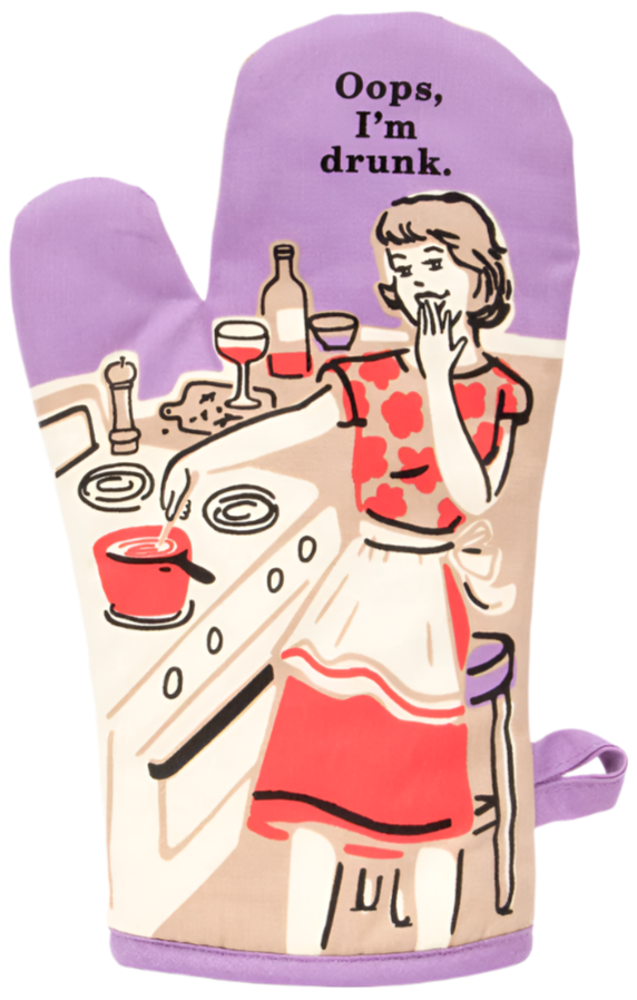 Oops I'm Drunk Oven Mitt