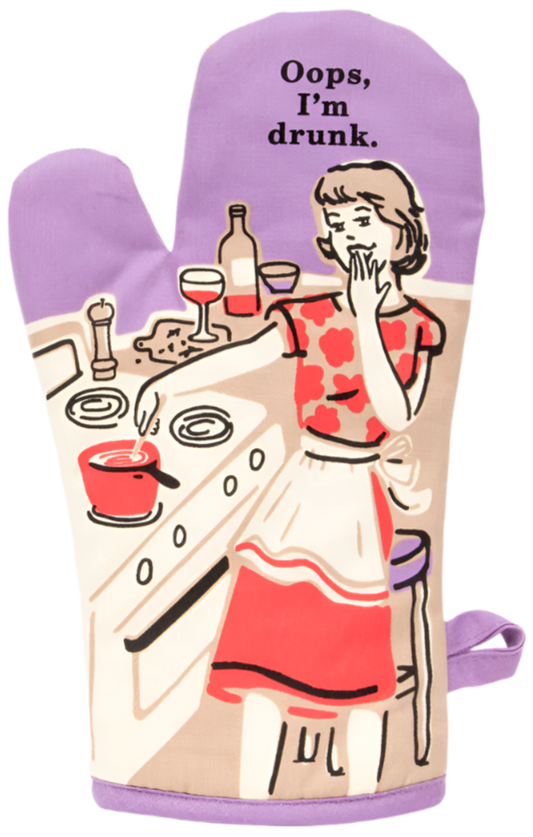 Oops I'm Drunk Oven Mitt