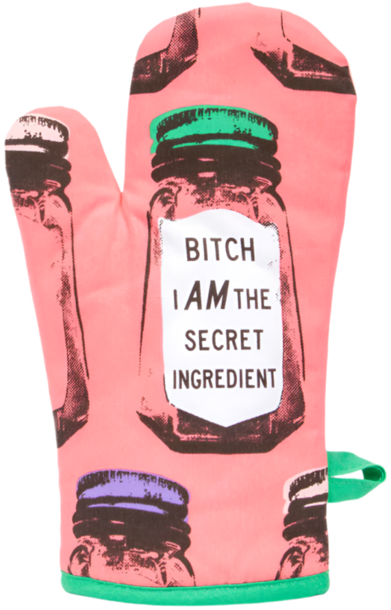 Secret Ingredient Oven Mitt