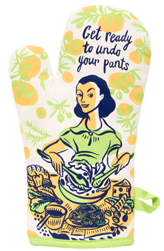 Undo Your Pants Oven Mitt