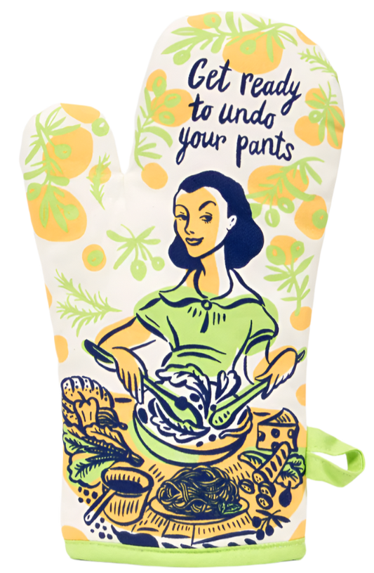 Undo Your Pants Oven Mitt