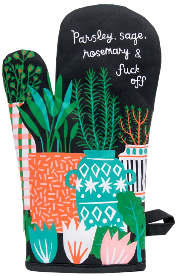 Parsley Sage Oven Mitt