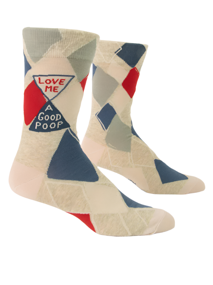 Love Me a Good Poop Men's Socks