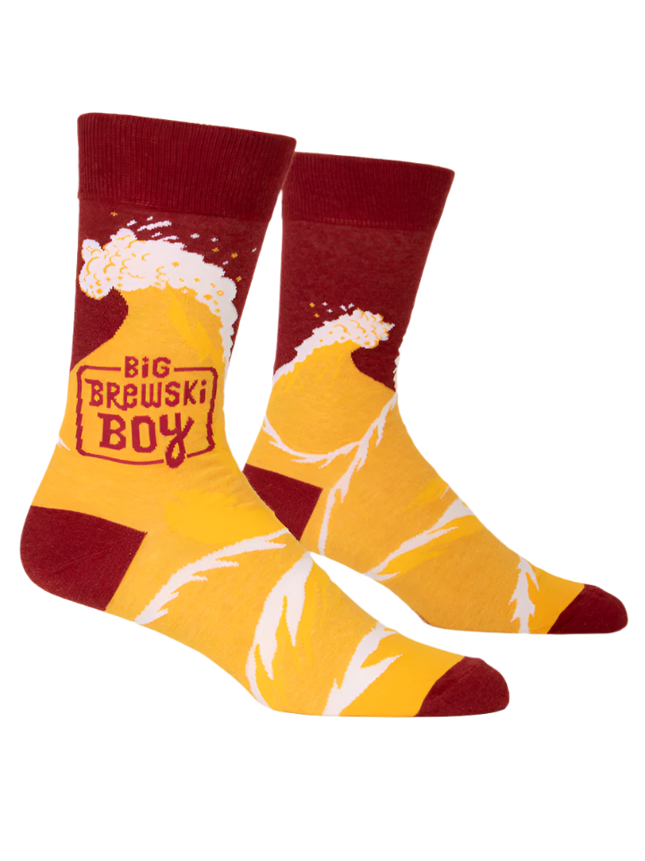 Big Brewski Guy Men's Socks
