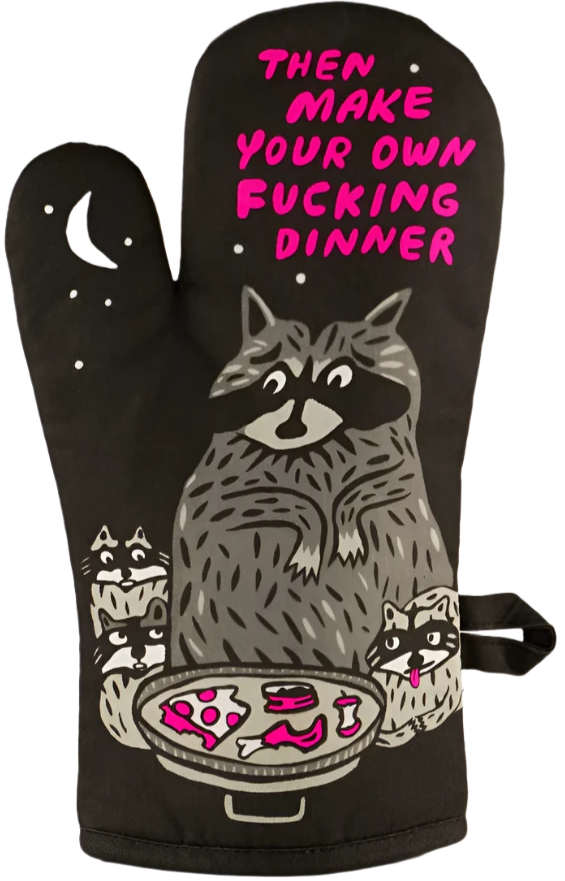 Make Your Own Dinner Oven Mitt