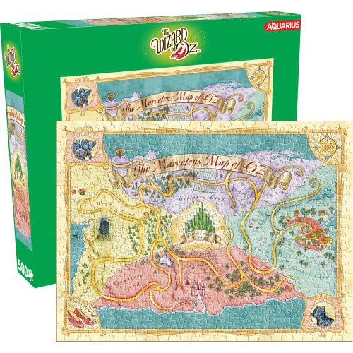 The Wizard of Oz Map Puzzle
