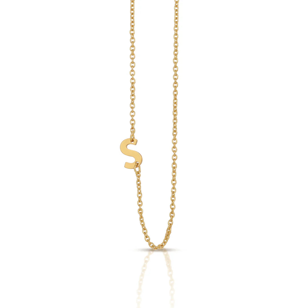 S Letter Necklace