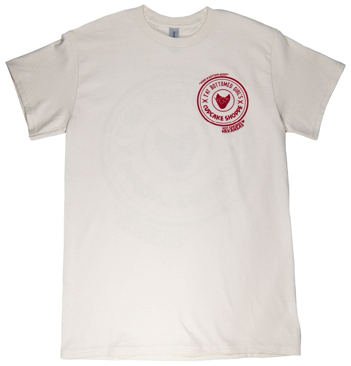 Cream & Red Short Sleeve