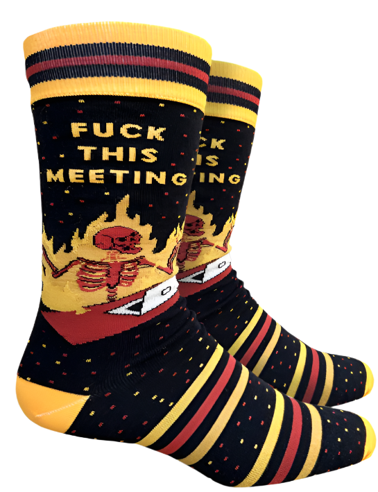 Fuck This Meeting Socks