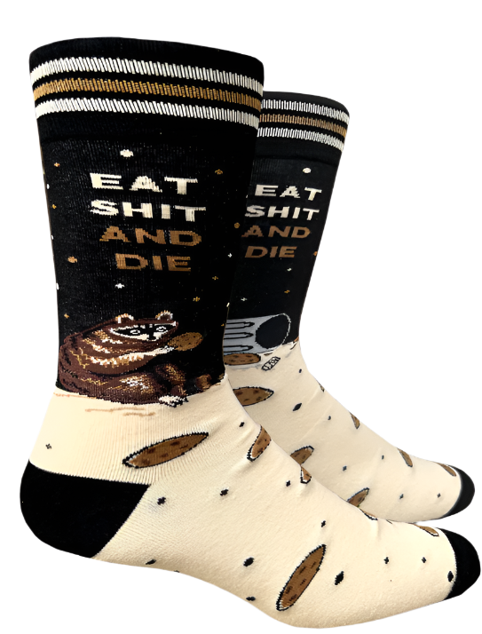 Eat Shit And Die Socks