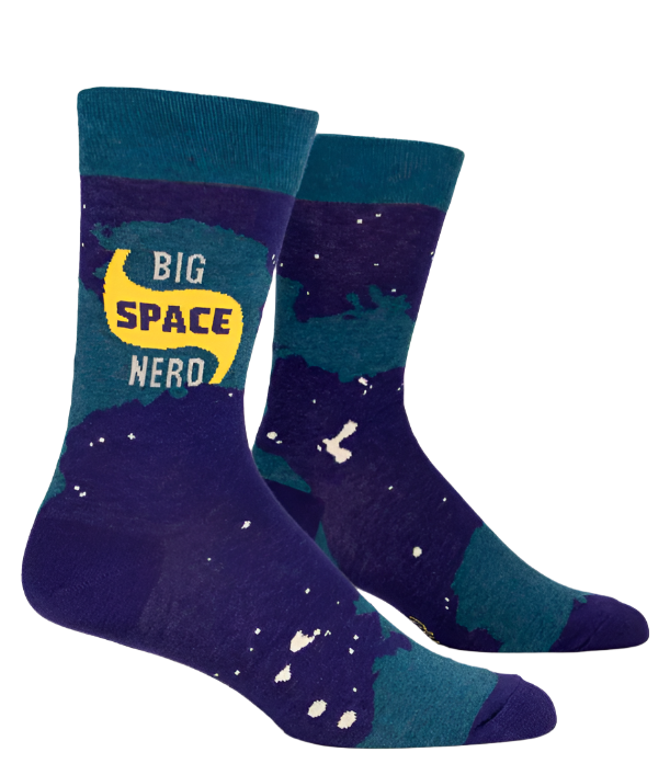 Big Space Nerd Men's Socks