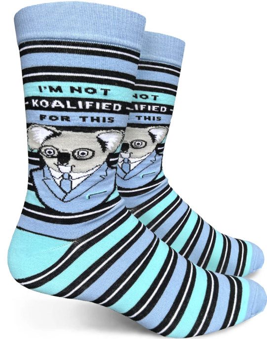 I'm Not Koalified For This Socks