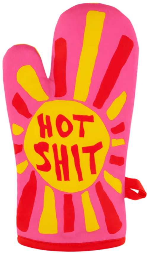 Hot Shit Oven Mitt