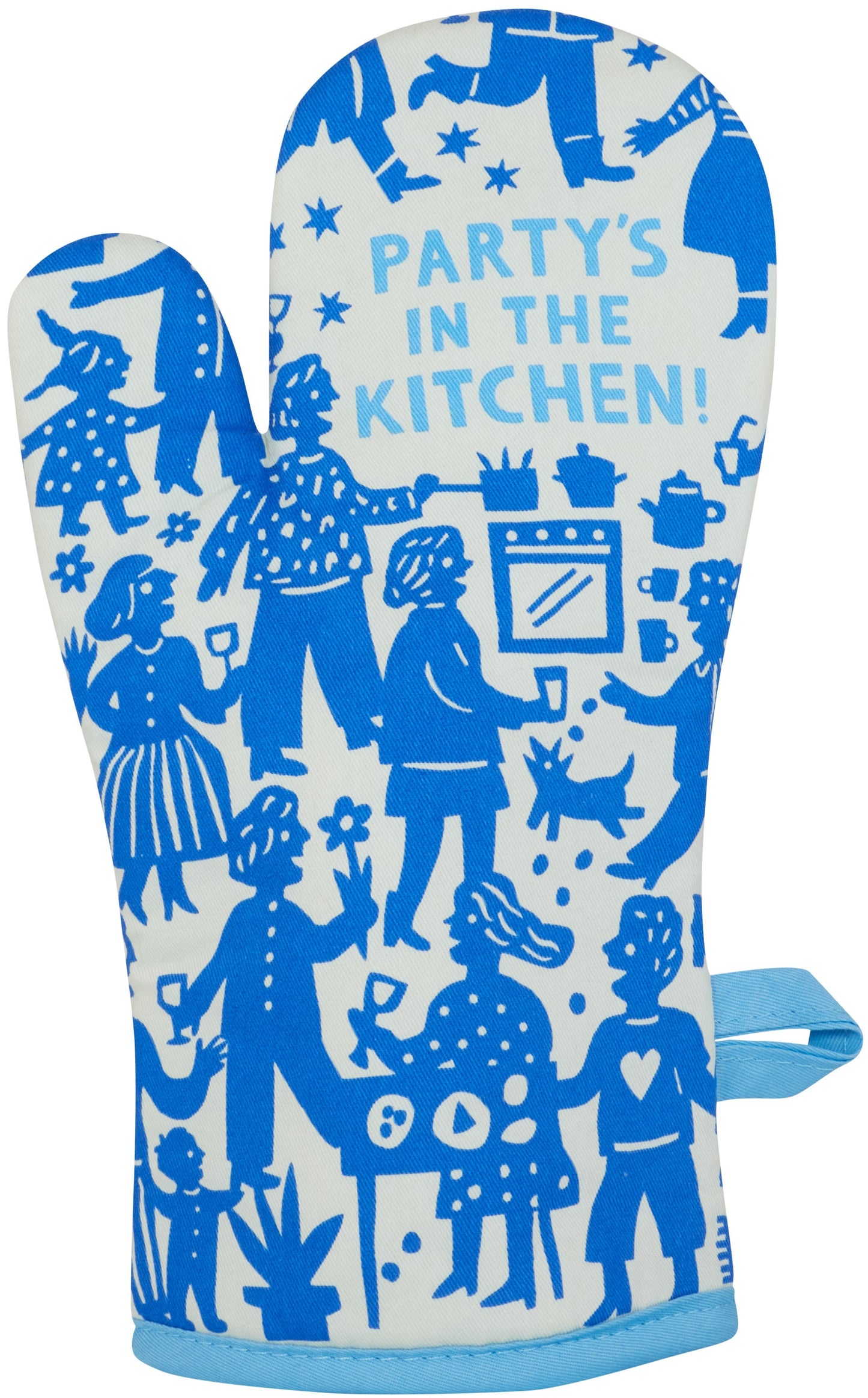 Party in the Kitchen Oven Mitt