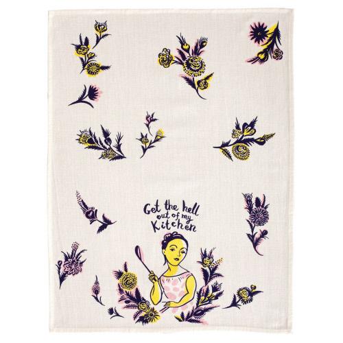 Get the Hell Out of My Kitchen Dish Towel