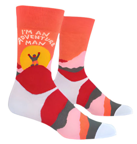 Adventure Man Men's Socks