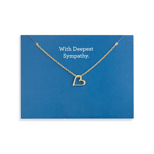 With Deepest Sympathy Necklace