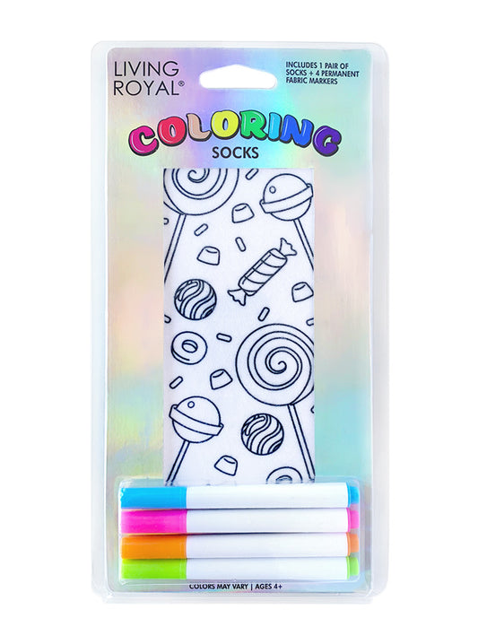 Candy Coloring Socks