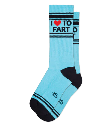 I Love to Fart Socks