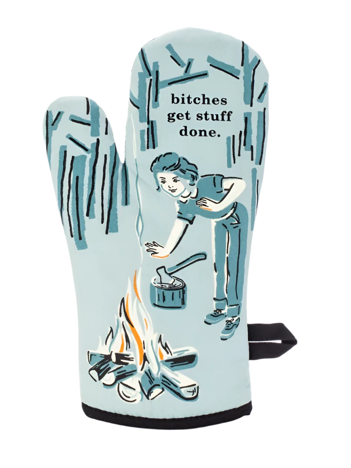 Get Stuff Done Oven Mitt