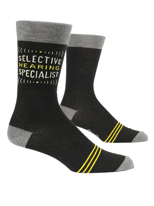 Selective Hearing Specialist Men's Socks