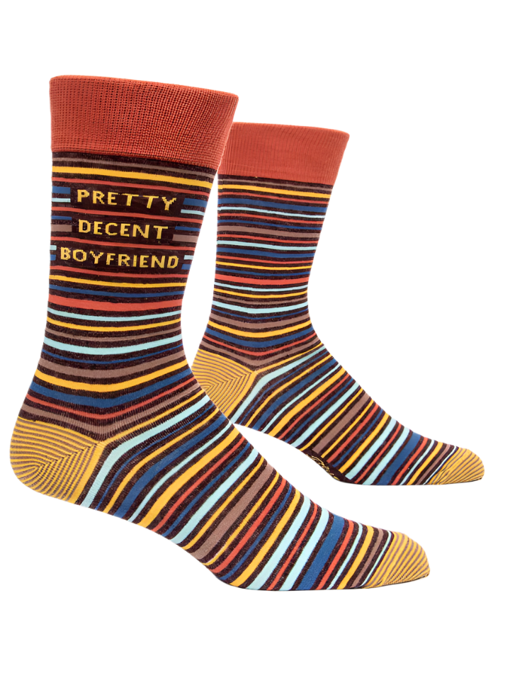 Pretty Decent Boyfriend Men's Socks