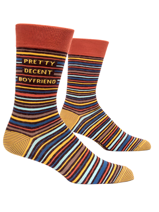 Pretty Decent Boyfriend Men's Socks