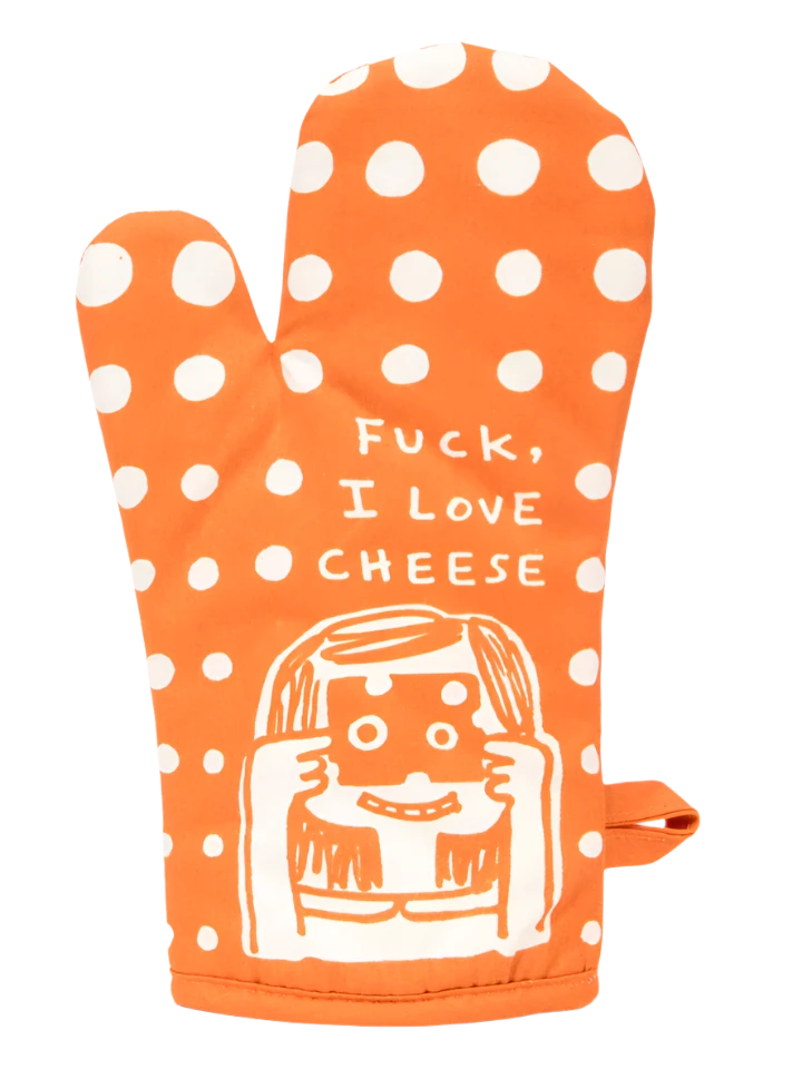 I Love Cheese Oven Mitt