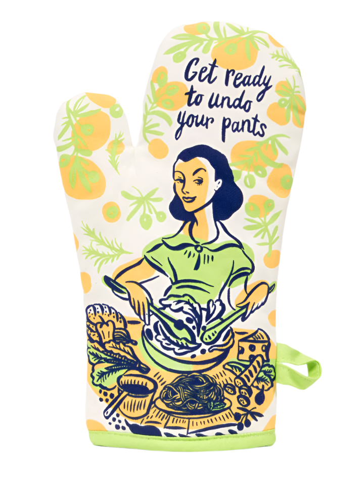 Undo Your Pants Oven Mitt