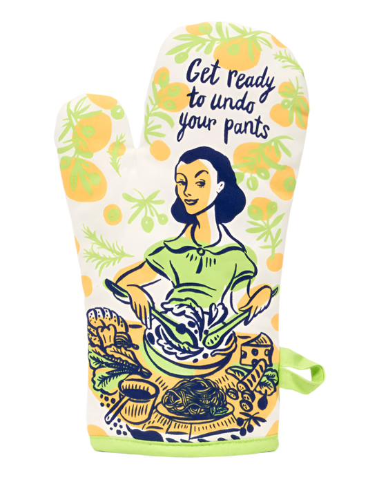 Undo Your Pants Oven Mitt