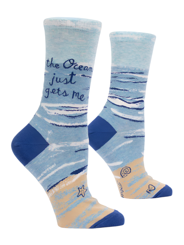 The Ocean Gets Me Socks