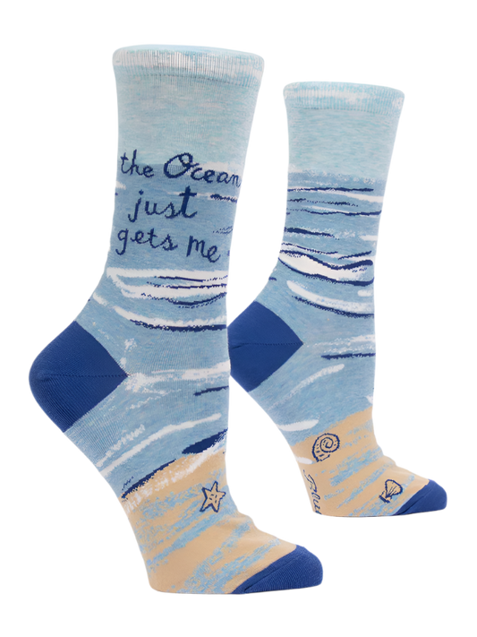 The Ocean Gets Me Socks