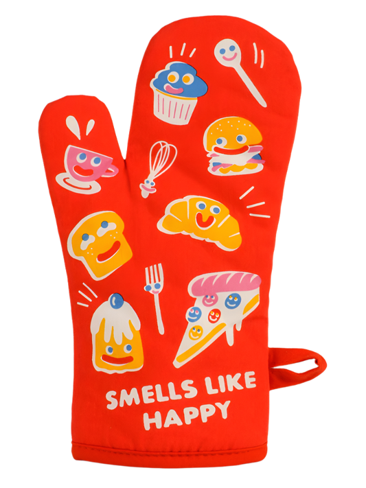 Smells Like Happy Oven Mitt