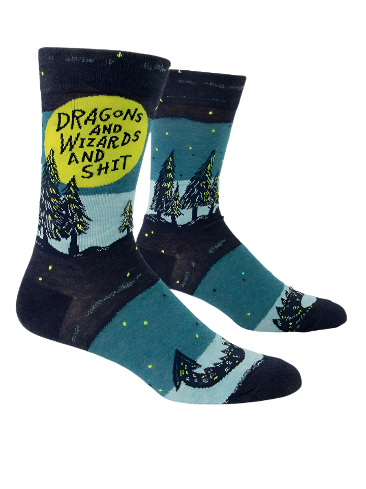 Dragons & Wizards Men's Socks