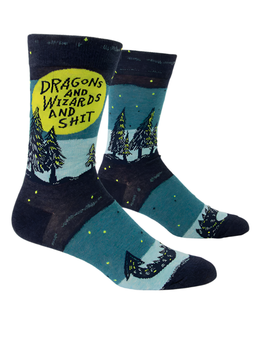 Dragons & Wizards Men's Socks