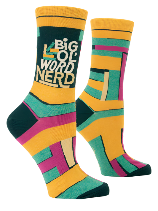 Word Nerd Socks