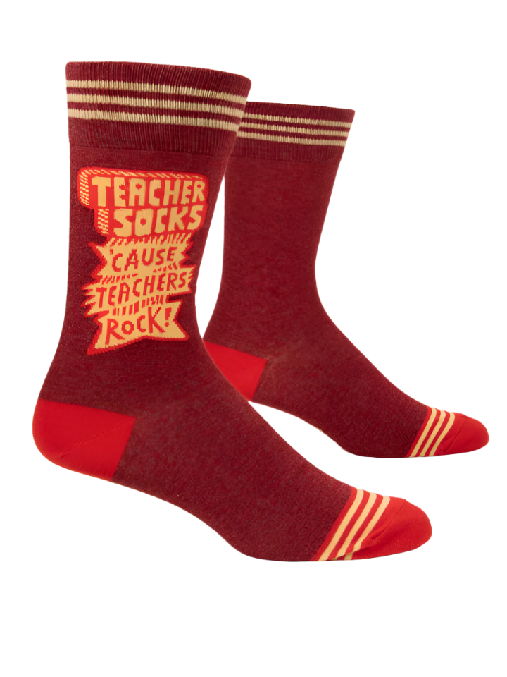 Teacher Men's Socks