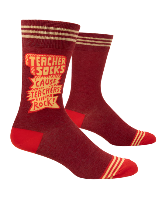 Teacher Men's Socks