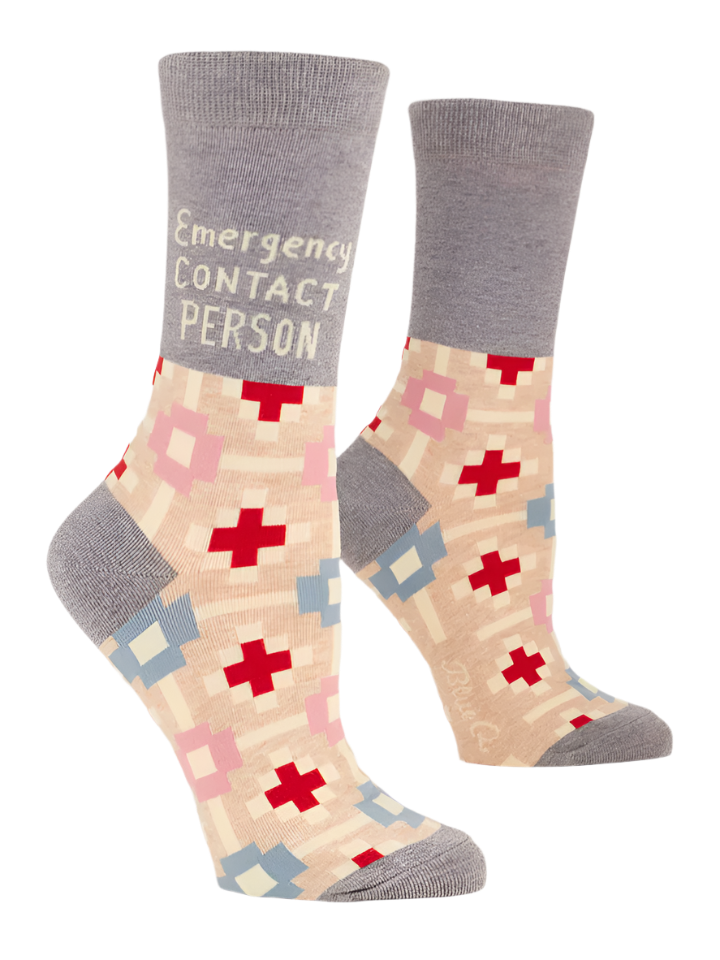 Emergency Contact Socks