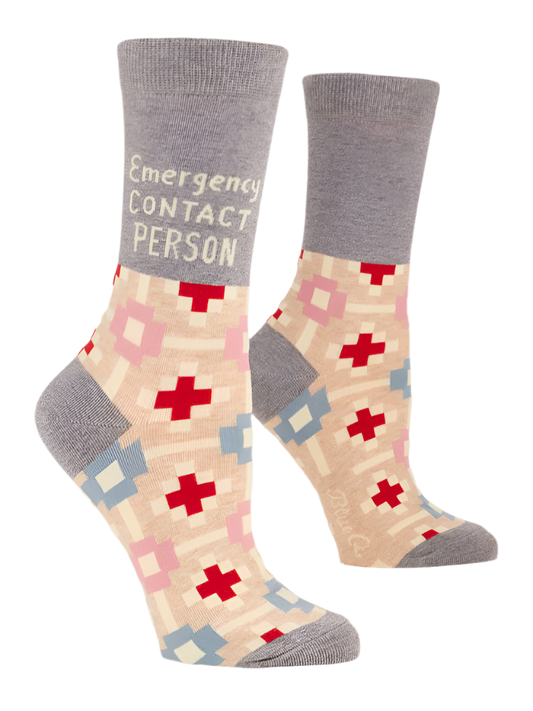 Emergency Contact Socks