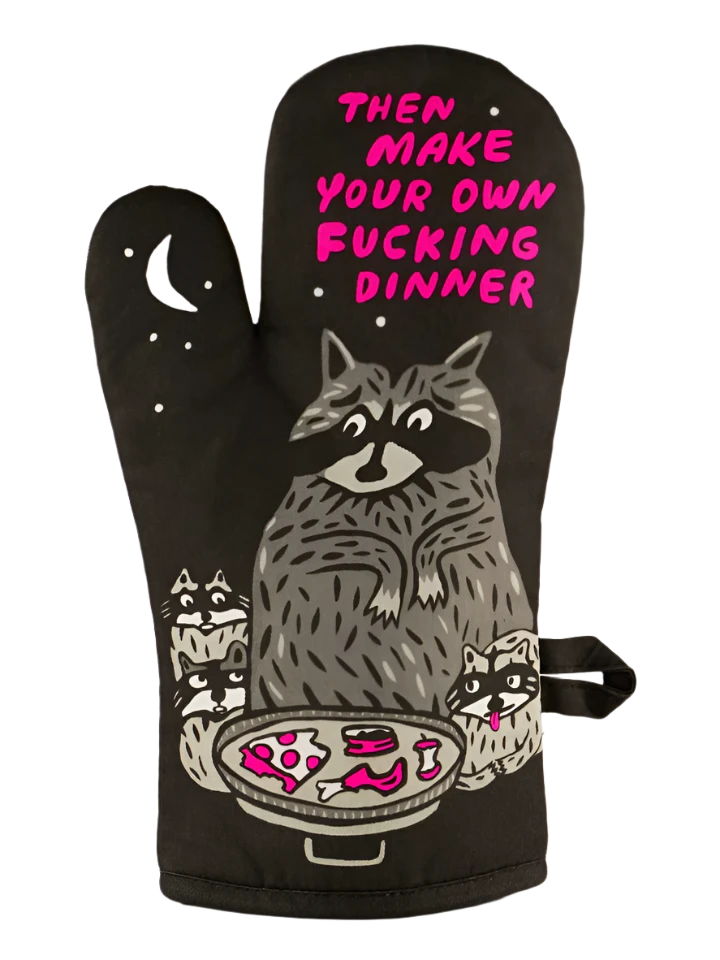 Make Your Own Dinner Oven Mitt