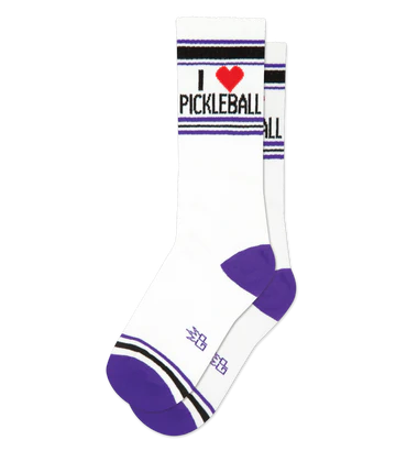 I Love Pickleball Socks