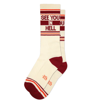 See You In Hell Socks