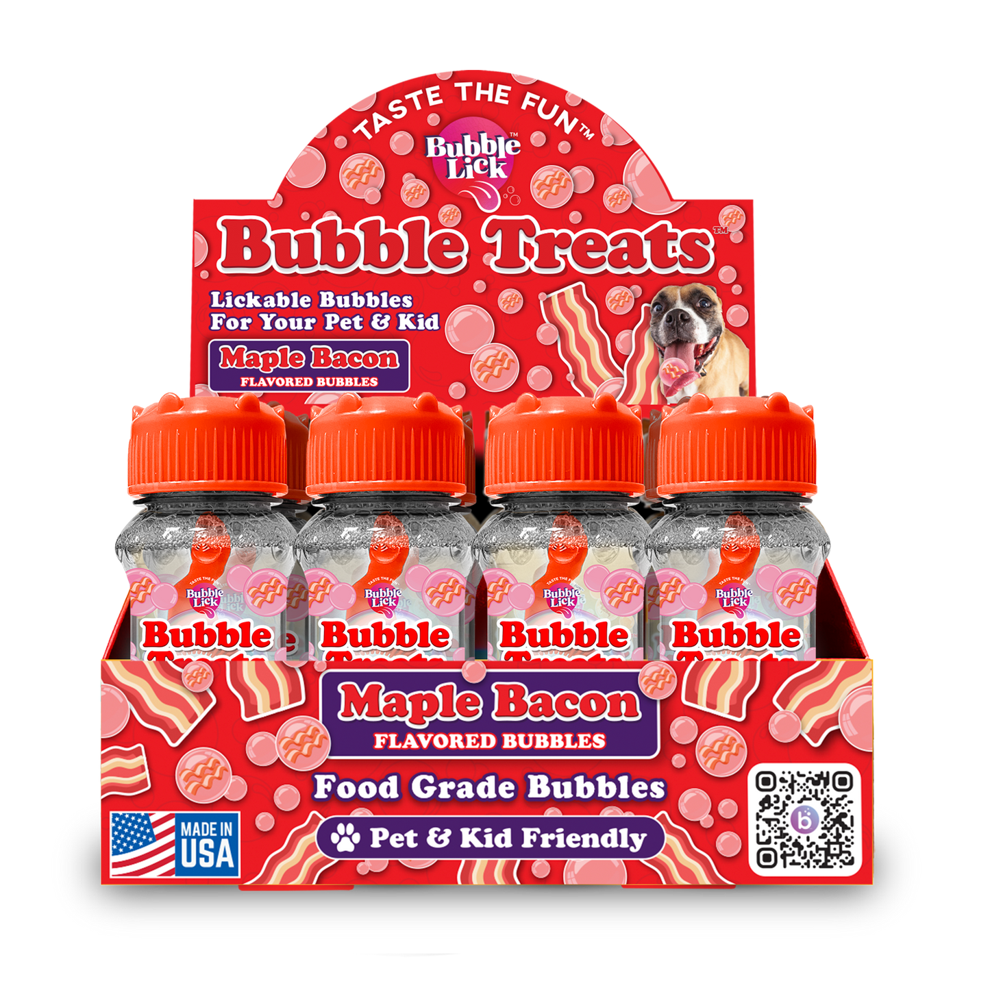 Bacon Flavored Bubble Treats