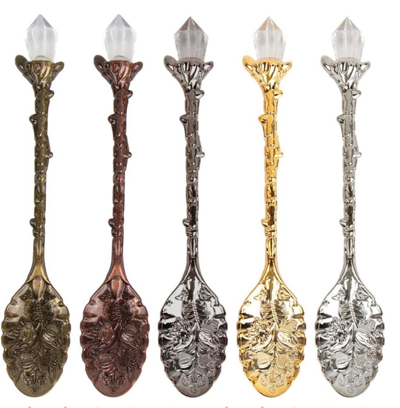 Crystal Tea Spoons