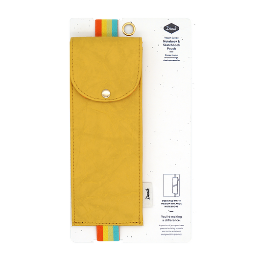 Yellow Art Pouch