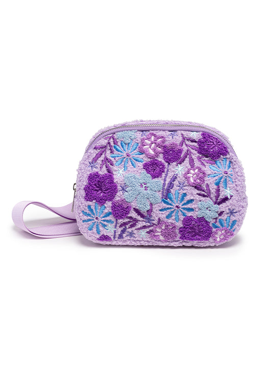 Purple Bloom Belt Bag