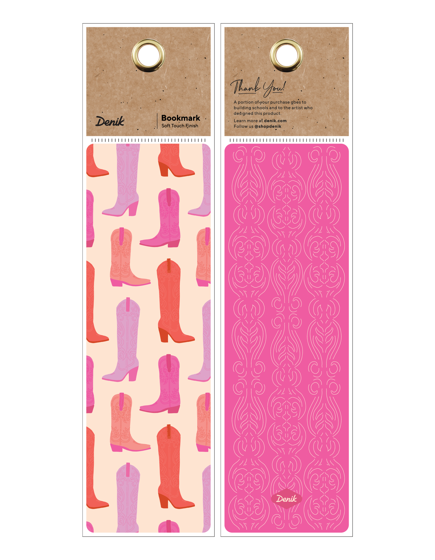 Shades of Pink Bookmark