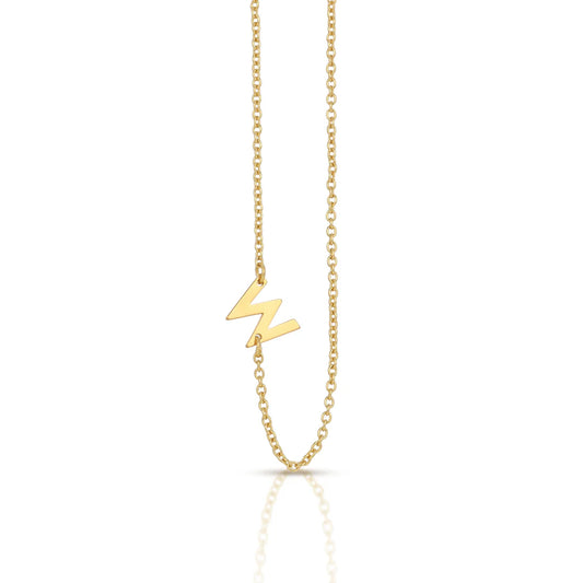 W Letter Necklace